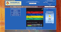 Desktop Screenshot of mauritius360.com